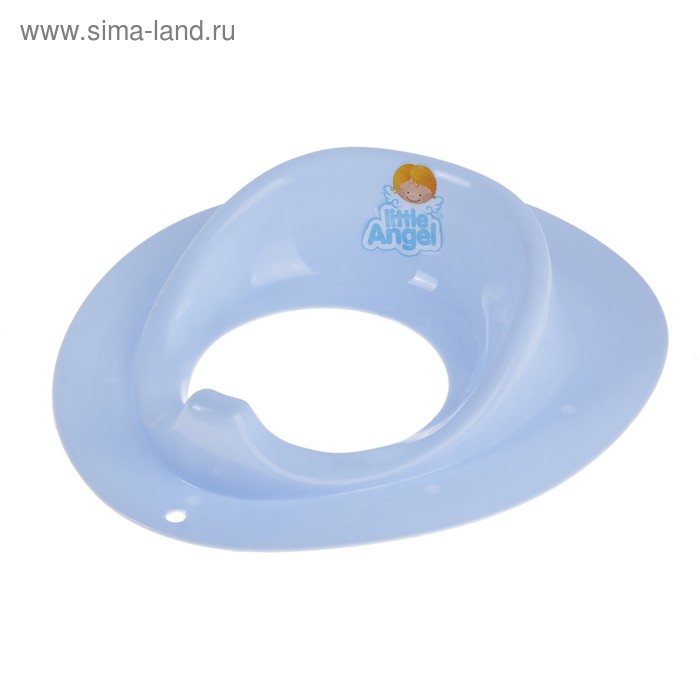 Детская накладка на унитаз, цвет голубой пастельный - Фото 1