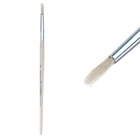 Кисть для рисования, щетина, № 2, круглая, деревянная ручка, международный размер (комплект 10 шт) - фото 64510017