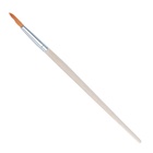 Кисть для рисования, нейлон, № 6, круглая, деревянная ручка, международный размер 670020