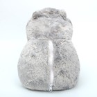 Мягкая игрушка «Хомяк», с пледом, цвет серый - Фото 3