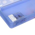 Пенал школьный пластиковый с точилкой, "Енот" - Фото 2