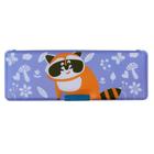 Пенал школьный пластиковый с точилкой, "Енот" - Фото 4