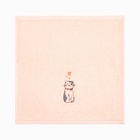 Салфетки махровые «Этель. Котики» 30×30 см - 3 шт., хлопок 100% - Фото 4