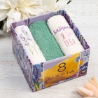 Набор полотенец «Бабушка» 30×30 см-3 шт., 100% хлопок 340 г/м² - Фото 3