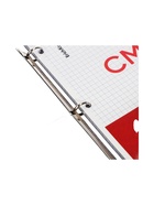 Тетрадь на кольцах ErichKrause Accent А4, 80 листов, в клетку, пластиковая обложка, на кнопке, 100% белизна, блок офсет, МИКС - Фото 13