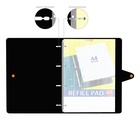 Тетрадь на кольцах ErichKrause Accent А4, 80 листов, в клетку, пластиковая обложка, на кнопке, 100% белизна, блок офсет, МИКС - Фото 7