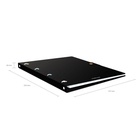 Тетрадь на кольцах ErichKrause Accent А4, 80 листов, в клетку, пластиковая обложка, на кнопке, 100% белизна, блок офсет, МИКС - Фото 9