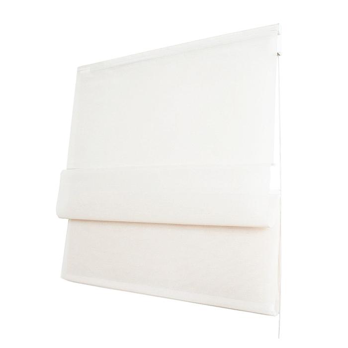 Римская штора «Вуаль», размер 60х175 см, цвет белый - фото 1908632084
