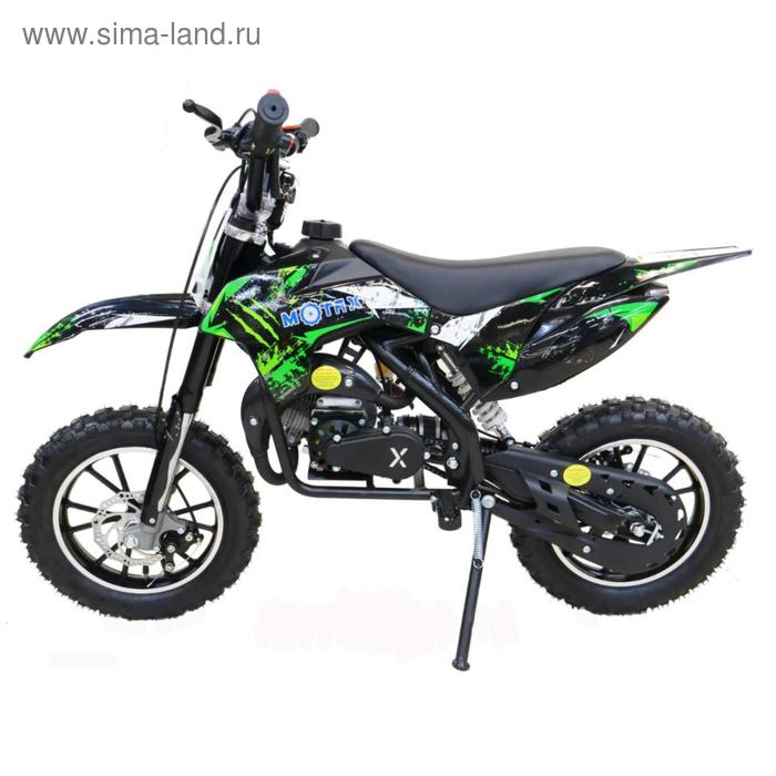 Мини кросс бензиновый MOTAX 50 cc, черно-зеленый - Фото 1