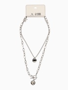 Кулон «Цепь» шар, медальон, цвет серебро, 58 см - Фото 8