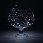 НИТЬ, 5.5 м, Н.Т. 140 ламп, 220V, контр. 8 режимов, БЕЛЫЙ - Фото 1