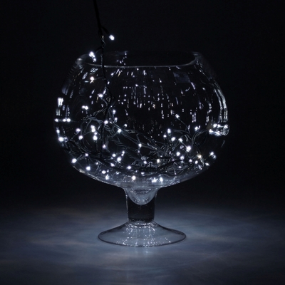 НИТЬ, 5.5 м, Н.Т. 140 ламп, 220V, контр. 8 режимов, БЕЛЫЙ