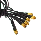 НИТЬ, 5.5 м, Н.Т. 140 ламп, 220V, контр. 8 режимов, ЖЕЛТЫЙ - Фото 4