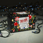 Гирлянда «Нить» 7 м, IP20, тёмная нить, 180 ламп, свечение синее, 8 режимов, 220 В - Фото 5