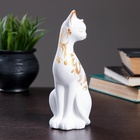 Фигура керамика «Кошка ушастая», 7×8×20 см, белая - Фото 3