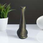 Фигура "Кот Египетский" малый подпал черный/золото 6х6х15см - Фото 3