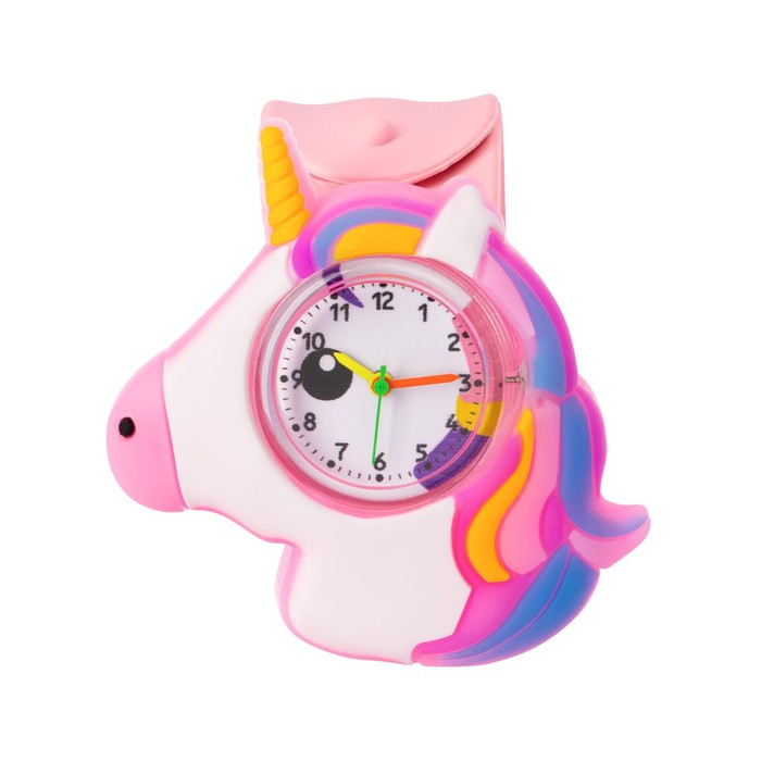 Часы наручные детские "Единорог", d-4 см, LR66 (AG4, 377) - Фото 1