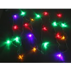 Гирлянда белая нить 5 метров “Арбуз” 20LED RGB, акрил V220 - Фото 1