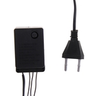 БАХРОМА, Ш:2 м, В:0.6 м, Н.Ч. LED-100-240V, контр. 8 режимов, СИНИЙ - Фото 5
