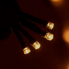 БАХРОМА, Ш:3.2 м, В:0.9 м, Н.Ч. LED-120-240V, контр. 8 режимов, ЖЕЛТЫЙ - Фото 3