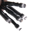 БАХРОМА, Ш:3.2 м, В:0.9 м, Н.Ч. LED-120-240V, контр. 8 режимов, ЗЕЛЕНЫЙ - Фото 4