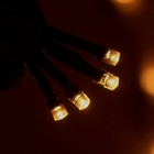 БАХРОМА, Ш:4.8 м, В:0.6 м, Н.Т. LED-180-220V, контр. 8 режимов, ЖЕЛТЫЙ - Фото 3