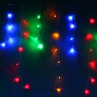 БАХРОМА, Ш:2 м, В:0.6 м, Н.С. LED-100-240V, контр. 8 режимов, МУЛЬТИ - Фото 1