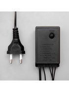 Гирлянда «Бахрома» 4 × 0.6 м, IP44, тёмная нить, 180 LED, свечение мульти, 8 режимов, 220 В - Фото 10