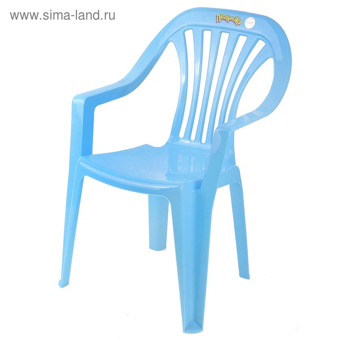 Детский стул, цвет голубой - Фото 1
