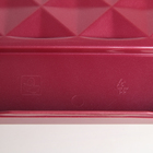 Ящик для хранения с крышкой, на роликах Optima, 30 л, 61×40,5×19,3 см, цвет МИКС - Фото 3