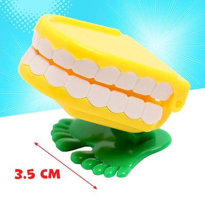 Заводная игрушка «Челюсти», прыгает, МИКС