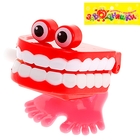 Игрушка заводная "Челюсти с глазками", прыгают, цвета МИКС - Фото 1
