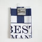 Полотенце кухонное Доляна Best man 35×60 см, 100% хлопок, 160 г/м² - Фото 5