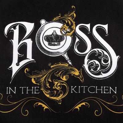 Полотенце кухонное «Доляна» Boss, 35×60 см, хлопок 100%, 160 г/м²
