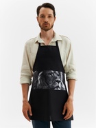 Фартук кухонный мужской «Доляна. Самый лучший мужчина», 70×60 см, 100% хлопок, 160 г/м², чёрный - Фото 2