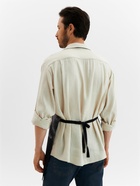 Фартук кухонный мужской «Доляна. Самый лучший мужчина», 70×60 см, 100% хлопок, 160 г/м², чёрный - Фото 4