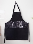 Фартук кухонный мужской «Доляна. Самый лучший мужчина», 70×60 см, 100% хлопок, 160 г/м², чёрный - Фото 5