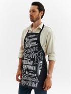 Фартук «Доляна. 100% Мужик», черный, 70×60 см,100% хлопок, рогожка 160 г/м² - Фото 3