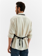 Фартук «Доляна. 100% Мужик», черный, 70×60 см,100% хлопок, рогожка 160 г/м² - Фото 4