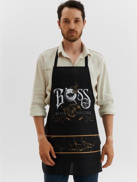 Фартук "Доляна" Boss, 70х60 см, 100% хлопок, 160г/м2