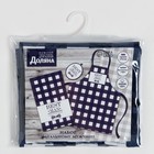 Кухонный набор Best man, 3 предмета: фартук 70×60 см, прихватка 20×20 см, полотенце 35×60 см - Фото 9