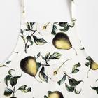 Фартук кухонный «Этель. Груши», 60×65 см, 100% хлопок, саржа 190 г/м² - Фото 4