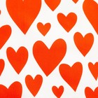 Дорожка на стол "Этель" Red hearts 30х70см, 100% хлопок, саржа 190 г/м2 - Фото 5