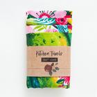 Набор полотенец кухонный «Доляна. Цветочного настроения», 35×60 см-4 шт., 100% хлопок - Фото 9