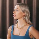 Серьги-кольца «Сталь» градиент, d=5,5, цвет золотисто-серебрянный - Фото 2