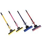 Швабра для мытья пола с роликовым отжимом Доляна, насадка ПВА 27×6 см, телескопическая ручка 78-110 см - Фото 4