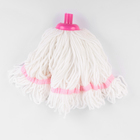 Насадка для швабры верёвочная Доляна, микрофибра 150 гр, цвет МИКС - Фото 5