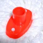 Насадка для швабры верёвочная Доляна, микрофибра, 100 гр, цвет белый - Фото 5