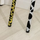 Черенок металлический с цветным принтом, 118,5 см, цвет МИКС - Фото 4