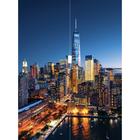 Фотообои флизелиновые 3D Flizetto "Закат над Манхэттеном" 200х270 - фото 295061790